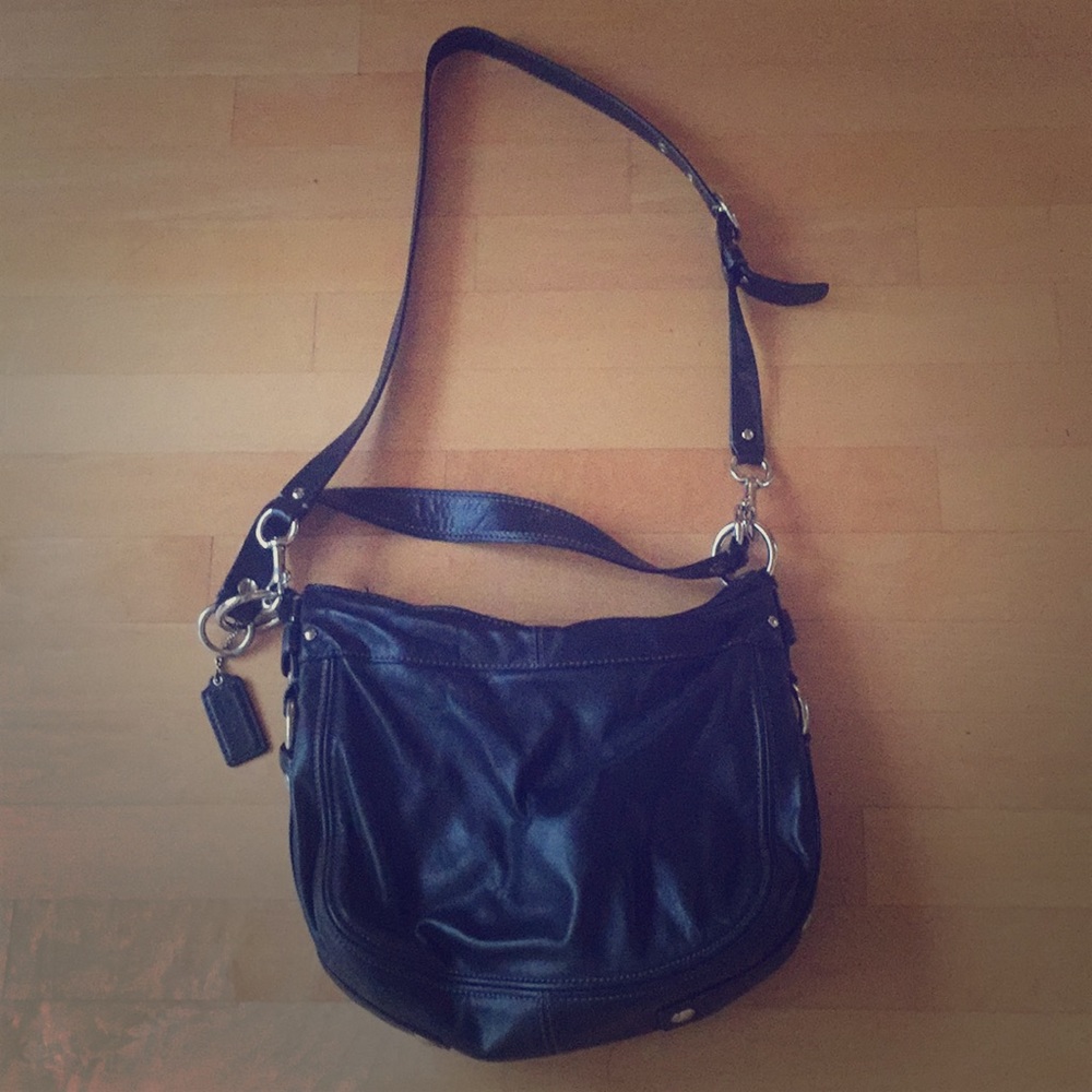 Vintage Crossbody large coach bag